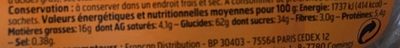 Gaufres Fourrées Goût Vanille nutrition facts table