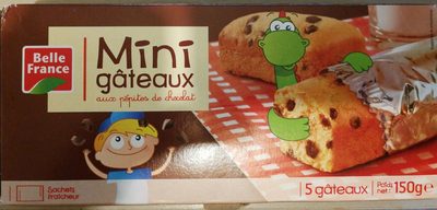 Mini gâteaux aux Pépites de chocolat