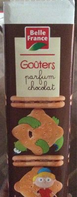 Goûters parfum Chocolat front packaging