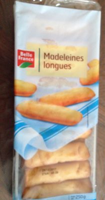 Madeleines Longues nature front packaging