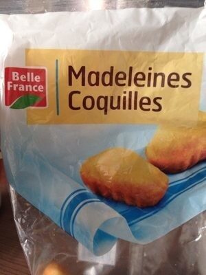 Madeleines Coquilles front packaging
