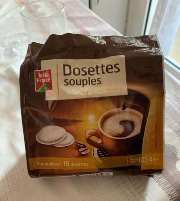 Dosettes Souples Origine Colombie
