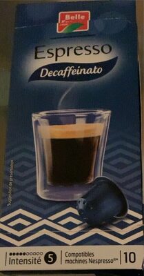 Espresso decaffeinato