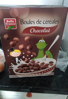 Boules de céréales chocolat