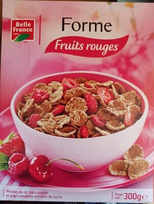 Forme Fruits rouges front packaging