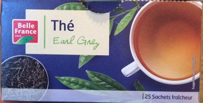 Thé Earl Grey front packaging