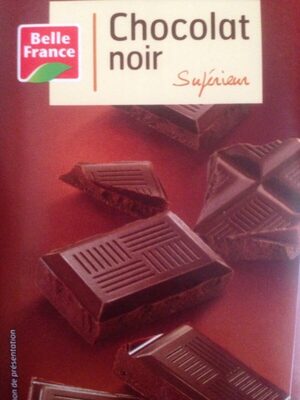 L.3 T.100G Chocolat Noir Superieur Belle France front packaging