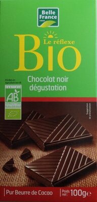 Le réflexe Bio - Chocolat noir dégustation