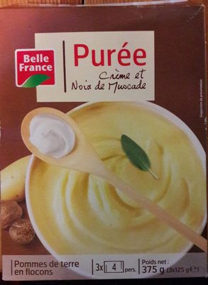 Purée Crème et Noix de Muscade