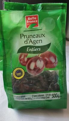 Pruneaux d'Agen Entiers front packaging