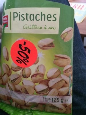 Pistaches grillées à sec