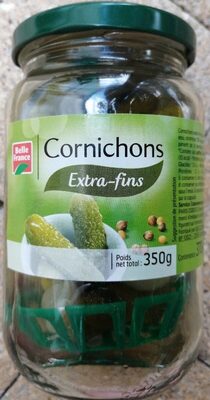 Cornichons Extra fins front packaging