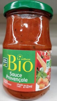 Sauce Provençale Bio front packaging
