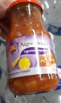 Sauce aigre-douce front packaging