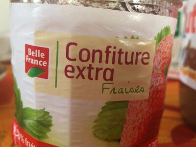Confiture Fraises extra