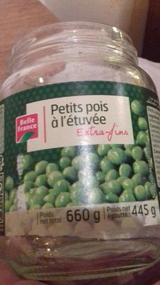 Petits pois à l'étuvée