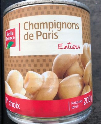 Champignons de Paris Entiers
