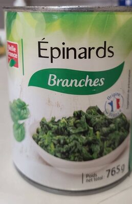 Épinards branches