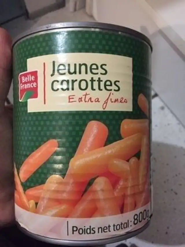 Jeunes carottes Extra fine front packaging