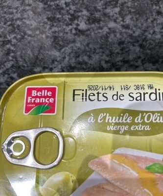 Filets de sardines à l’huile d’olive vierge extra