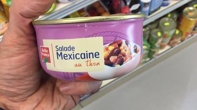 Mexican salad with tuna