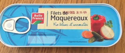 Filets de Maquereaux au Vin Blanc et aromates