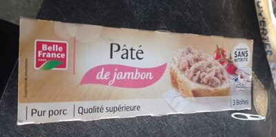 Pâté de jambon front packaging