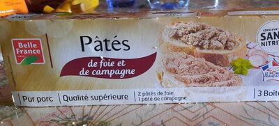 Pâtes de foie et de campagne