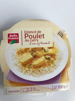 Emince de poulet au curry