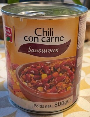 chili con carne savoureux