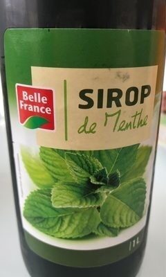 Sirop De Menthe Verte Belle France