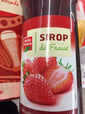 Sirop de Fraise