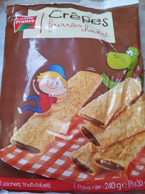 Crêpe fourre chocolat