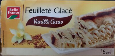 Feuilleté glacé Vanille Cacao