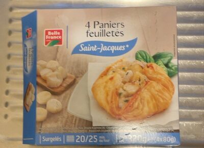 4 Paniers feuilletés