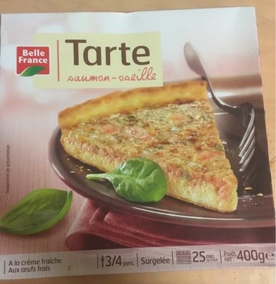 Tarte Saumon Oseille front packaging
