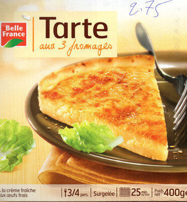 Tarte aux 3 fromages