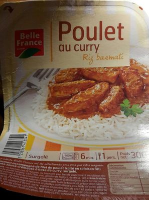 Poulet au curry Riz basmati