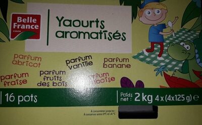 Yaourts aromatisés