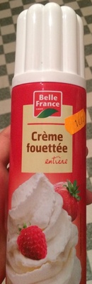 Creme fouettée entière front packaging