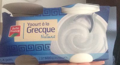 Yaourt à la grecque nature front packaging