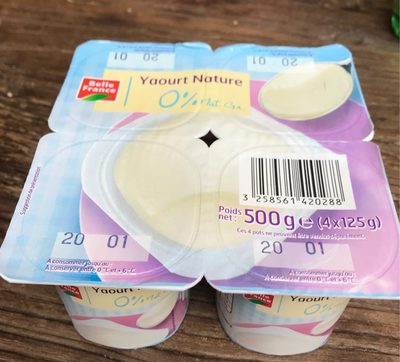 Yaourt Nature 0% M.G.