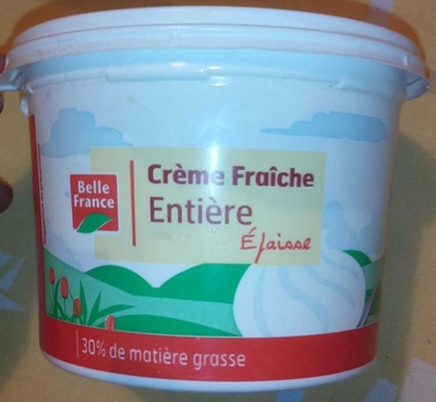 Crème Fraîche Entière Epaisse (30% MG)