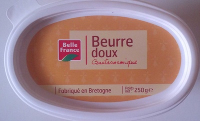 Beurre doux gastronomique