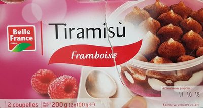 Tiramisù framboise