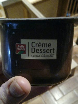 Crème Dessert Saveur Chocolat