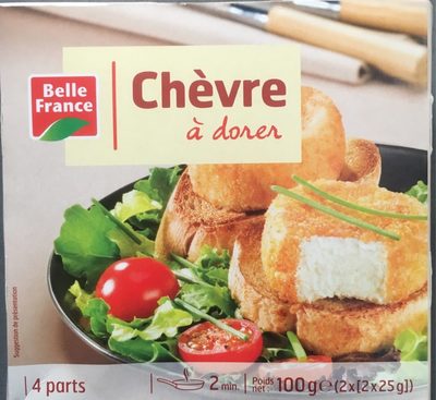 Chèvre à dorer front packaging