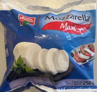 Mozzarella Maxi front packaging