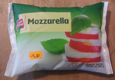 Mozzarella front packaging