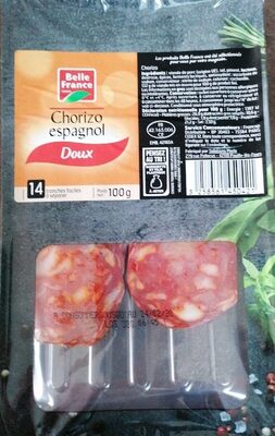 Chorizo espagnol Doux